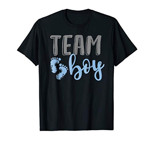 Gender Reveal Baby Shower TeesTeam Boy Gender Reveal Baby Shower T-ShirtOEKO-TEX STANDARD 100