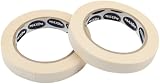 Maxim Twin Pack Premium Masking Tape 50m x 18mm (0.75) Two Rolls
