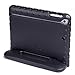 HDE Kids Case for iPad Mini 2 3 -Shock Proof Rugged Heavy Duty Impact Resistant Protective Cover Handle Stand for Apple iPad Mini 1 2 3 Retina (Black)