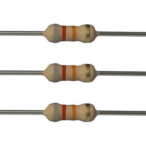 E-Projects 100EP51482K0 82k Ohm Resistors, 1/4 W, 5% (Pack of 100)