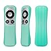 SIKAI Protective Case for Apple TV 2 3 Remote Shockproof Silicone Cover for Apple TV Remote Skin-Friendly Anti-Slip Washable Anti-Lost Multi-Colors with Remote Loop (Glow in Dark Blue)