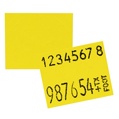 image for Perco Yellow Pricing Labels for Monarch 1136 Price Gun – 8 Rolls, 14