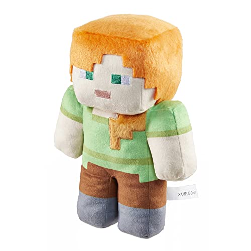 Mattel Minecraft Basic Plush Character Soft Dolls, Video Game-Inspired ...