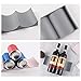 BESTONZON European Style Wine Rack Countertop Plastic Wine Bottle Display Mat Can Easy Stacker Storage Rack for Kitchen (Dark Grey)