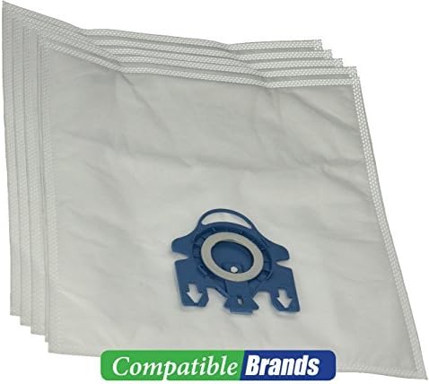 ComptibleBags Miele GN Compatible Canister Vacuum Bags with 2 Filters (Pack of 5 Bags)
