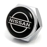 Stanniz(TM) 4 PCS of Nissan Stainless Steel License Plate Fastener Bolt Screw Nut