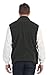 Gioberti Men's Full Zipper Polar Fleece Vest, Olive, X-Large