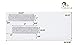 500 Self Seal Computer Check Envelopes :: Double Window Security Envelopes for Business Checks, Laser Checks, Quickbooks Checks & More :: 3 5/8