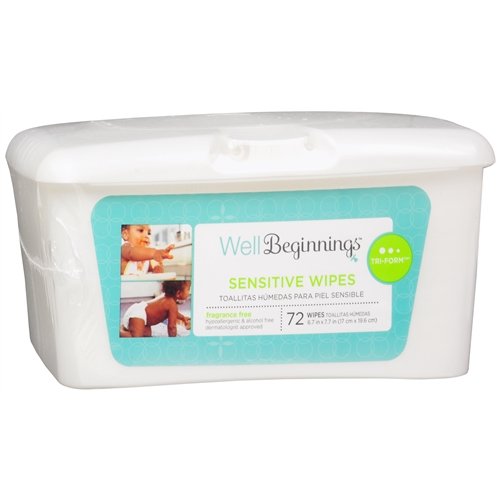 well beginnings sensitive wipes