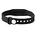 Idol Colorful Waterproof Replacement Band for XiaoMi Wireless Wristband Bracelet (No Activity Tracker) (Black)