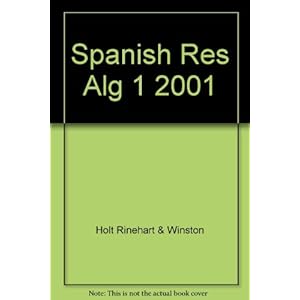 Algebra 1: Spanish Resources (Spanish Edition)