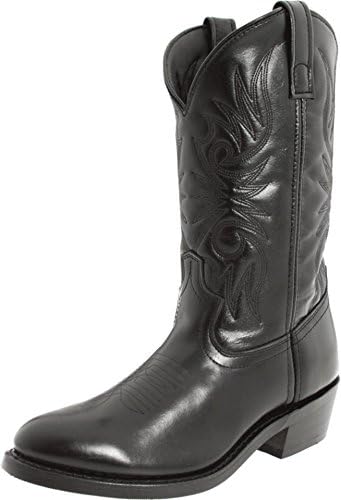 Dan Post Mens Milwaukee Round Toe Casual Boots Mid Calf - Black - Size 9.5 EW Amazon.com | Dan Post Mens Milwaukee Round Toe Casual Boots  main image 4