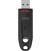 Sandisk Ultra USB Flash Drive, 128 GB, Black (SDCZ48-128G-A46)