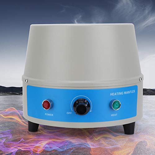 Heating Mantle 250ml Heating Mantle 220v, Max 450℃(842℉), Lab Heating Mantle for Liquid Heating and Stirring (US Plug)