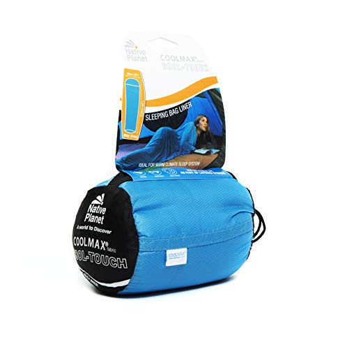 Native Planet Coolmax Sleeping Bag Liner Cool-Touch