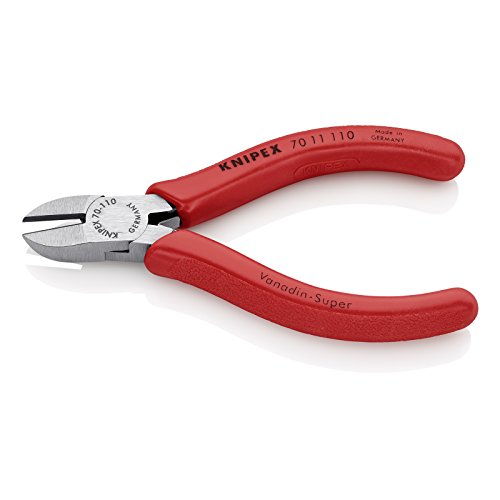 Knipex Seitenschneider schwarz atramentiert, mit Kunststoff überzogen 110 mm 70 11 110 – Bild 3