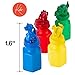 Kicko 12 Pcs Dinosaur Bubbles Bottles - Dinosaur Party Favor Bubbles for Birthday Parties, Party Favors for Kids 4-8 Multi Color Bubble Toys - Fun Party Toy for Kids