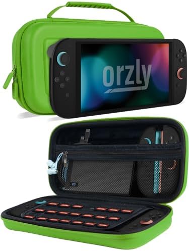 Amazon.com: Orzly Carry Case for Nintendo Switch Oled console with