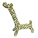 Ggkids Pet Puppy Dog Cotton Rope Chew Teeth Cleaning Toys Giraffe
