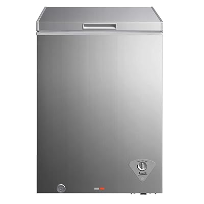 Avanti CF351D2P Platinum Finish 3.5 Cubic Foot Chest Freezer