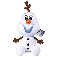 Grandi Giochi GG01298, Plush Olaf 40cm Glow in The Dark, Frozen2