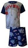 Disney Big Hero 6 Baymax Robot Navy Blue Pajama for Little Boys