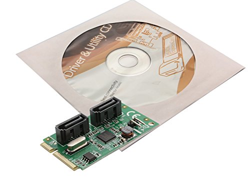 Syba 2 Port SATA III Mini PCI-e Pci-express Card full size Components Other SD-MPE40056