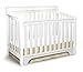 Delta Children Eclipse 4-in-1 Convertible Baby Crib, White