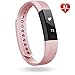 Fitness Tracker, Lintelek Heart Rate Smart Wristband, Sleep Monitor, Steps/ Calorie and Distance Counter Pedometer for Android or IOS Phone