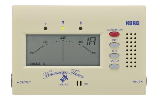 Korg HA40 Hawaiian Tuner for Ukulele/Steel Guitar