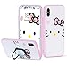 Funermei White Cat Case for iPhone Xs Max 6.5