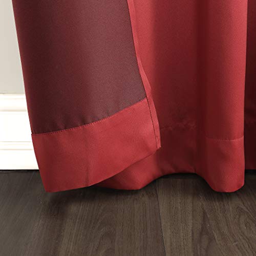Sun Zero Barrow ExtraWide Energy Efficient Sliding Patio Door Curtain Panel with Pull Wand, 100