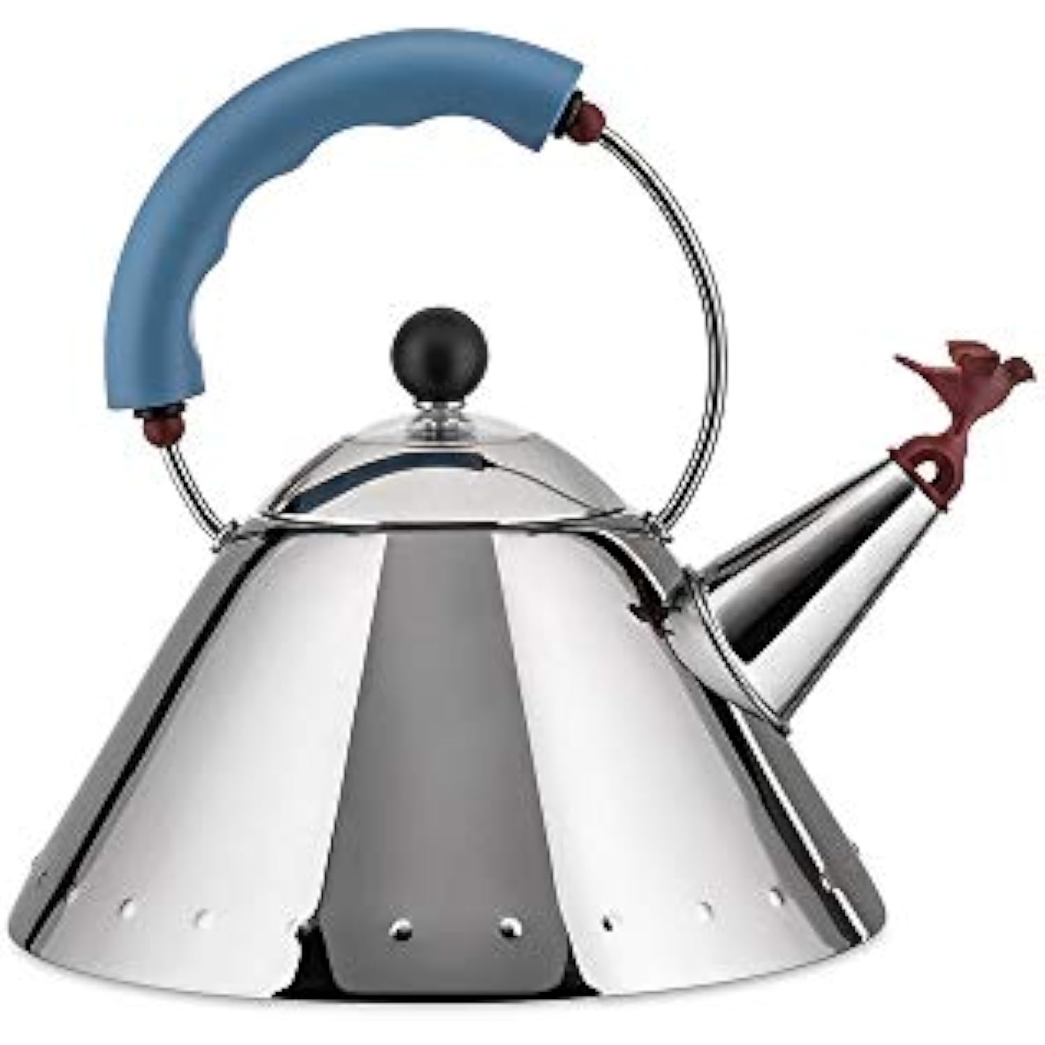 Alessi Kettle, 9'' H x 8.5'' W x 8.5'' D, Blue,9093 4251174300106 eBay