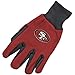 McArthur 10259 Adult's San Francisco 49ers Knit NFL Logo Glove One Size