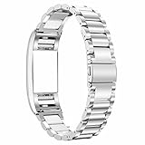 Replacement for Charge 2 Band, 316L Stainless Steel Compatible Accessory Bracelt Band Small,Large Metal Bands for Charge 2 Band/Charge 2 Bands/Charge 2 Accessories