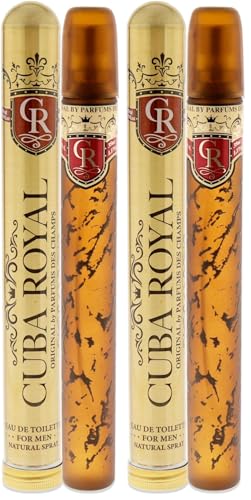 Cuba Cuba Royal for Men 1.17 oz EDT Spray (Packung mit 2)