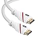HDMI Cable 35 ft - 4K Resolution UHD 2.0b Ready - Supports Ethernet Ultra HDR Video HD Bandwidth 18Gbps - Audio Return Channel - 35 Feet (10.6 Meters) High Speed HDMI Cable