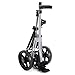 TOMSHOO Golf Cart Foldable 3 Wheels Push Cart Aluminum Pull Cart Trolley with Footbrake System Beverage Holder