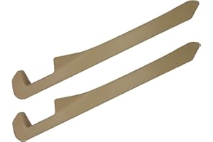 LYCARESUN 2 Pack Car Seat Gap Filler, Universal Car Seat Gap Plug to Fill The Gap Between Seat and Console Stop Things Dropping,Beige