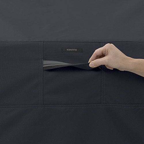 Classic Accessories 55-397-360401-EC Ravenna Cover for Built-In Grills, Black (X-Small)