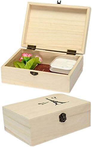 Storage Box, Jia Jia Trade Wooden Decorative Treasure Box Jewelry Storage Cards Collection Gift Box,for Gifts And House Decoration