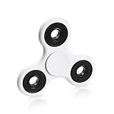 Fidget Spinner, EpochAir Tri-spinner Hand Finger Fidget Toys Ceramic Bearing - Perfect for Adult Children relieves Anxiety, Autism and Boredom White