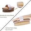 Ithyes Dry Brushing Body Brush Exfoliating Brush Natural Bristle bath Brush for Remove Dead Skin Toxins Cellulite…