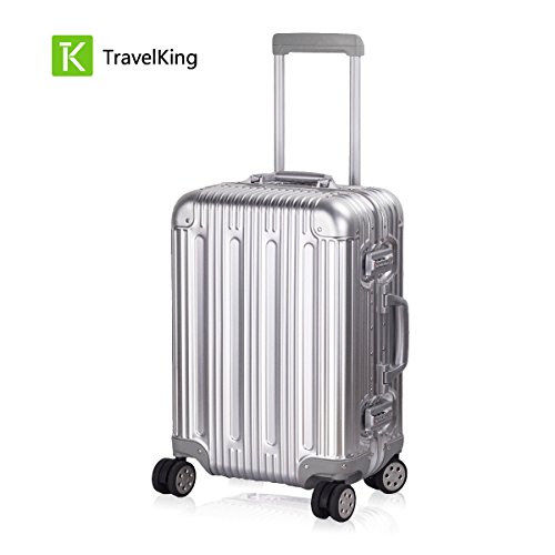 All Aluminum HardShell Luggage Case Carry On Spinner Suitcase 20-28