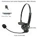 Professional Single Ear Noise Canceling Office/Call Center Headset with RJ9 connector Works with Cisco, Avaya, Polycom, Mitel, Yealink, Grandstream, NEC, Nortel, Shoretel, Allworx, FortiFone and more