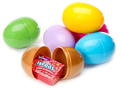 24 Easter EGGS Filled With Candy - 1 Golden Egg - Wonka Nerds, Sweetarts, Laffy Taffy