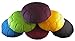 Waterglider International Meditation Cushion (Green Grass) Round, Buckwheat Husk Filled, Floor Pillow or Cushions, Yoga Seat, Zafu, Made in the USA with USA Grown Buckwheat