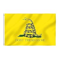 Highpot Yellow Snake Tea Party Culpeper Flag Dont Tread On Me Flag 3x5FT Banner
