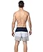 YKC Men's Quick Dry Swim Trunks Color Block Beach Shorts with Mesh Liner