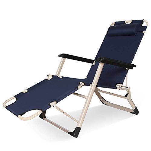 FGDSA Gartenliege Und Liege Zero Chair Metall Sonnenliege, Zusammenklappbare Sonnenbank Rostbeständig, Mit… – Bild 4
